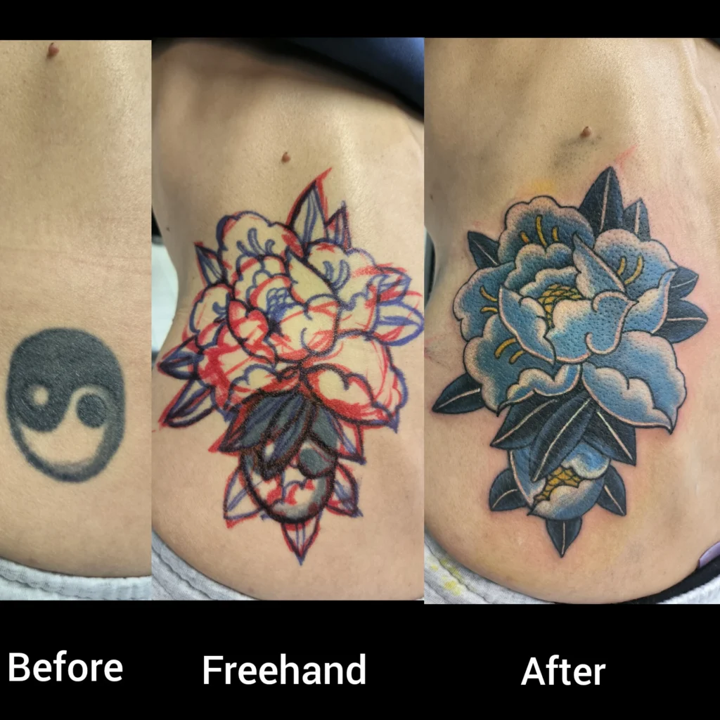 Cover pivoine jap freehand
