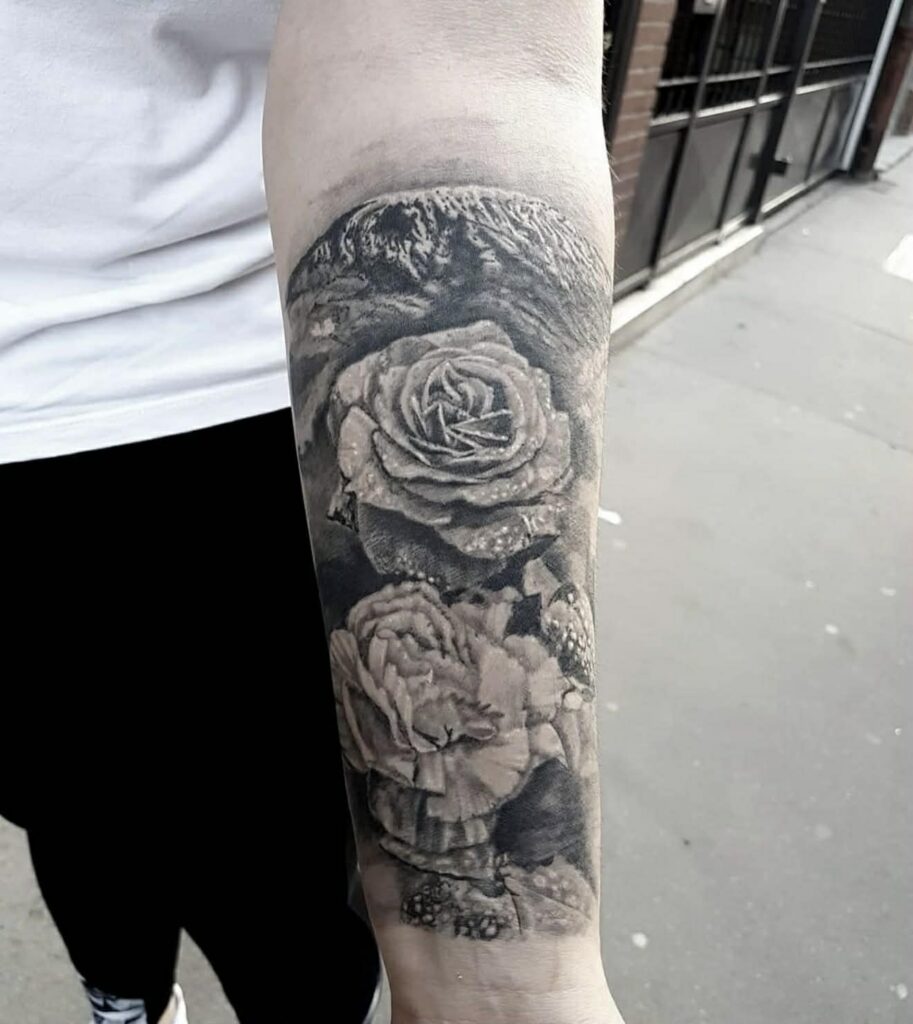 Fuji flowers healed