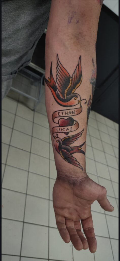 Freehand birds