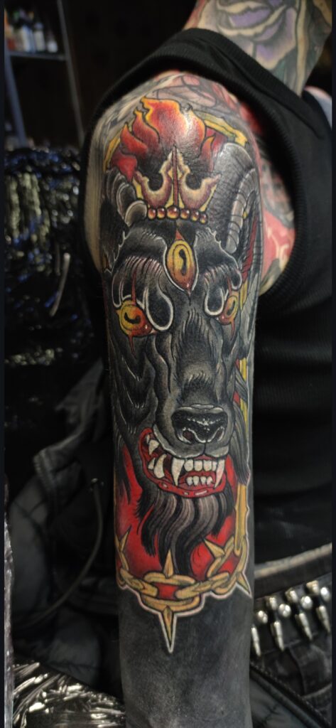 Evil cover freehand
